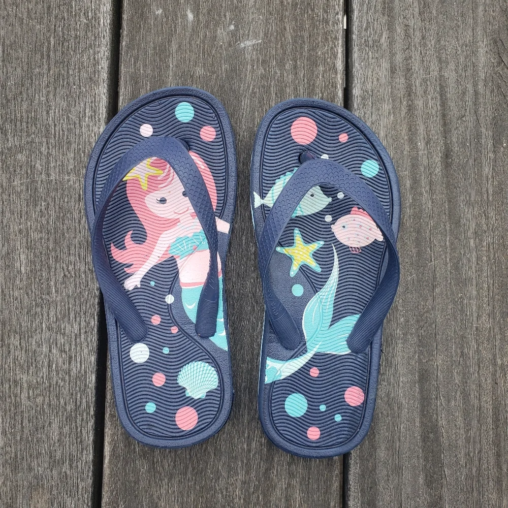 Kid's Mermaid Flipflops